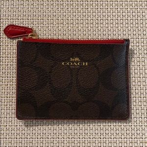 Coach Card & Coin Holder